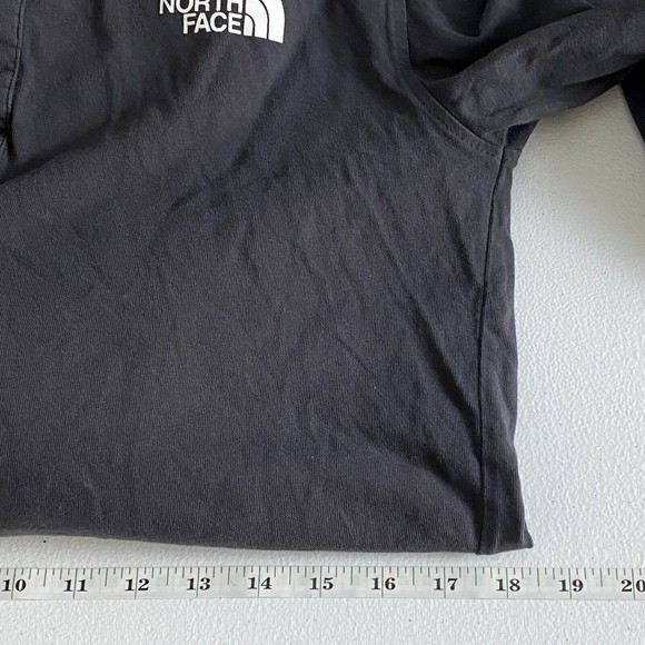 THE NORTH FACE Mens Black Snap Henley Hoodlie Long Sleeve Pullover Size S - Picture 10 of 11